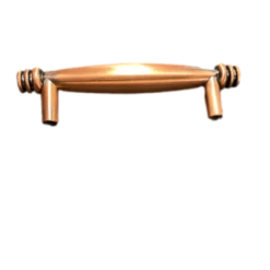 Liberty 3" Domed Ringed Pull Antique Copper -D'Lawless Hardware Shop antique copper pull 50851.1662488398