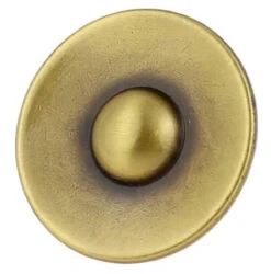 Liberty 1-3/8" Asian Hub Knob Tumbled Antique Brass