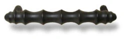 Liberty 3-3/4" Asian Peaked Pull Flat Black
