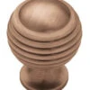 Liberty 1-3/16" Contempo Astrodome Knob Red Antique Copper Low Sheen