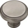 Liberty 1-3/16" Athens Perimeter Knob Heirloom Silver