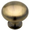 Liberty 1-1/4" Modern Individuals Smooth Knob Antique Brass