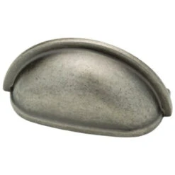 Liberty 3" Avante Plain Cup Pull Tumbled Pewter
