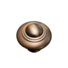 1-1/4" Avante Smooth Knob Rubbed Bronze