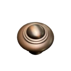 1-1/4" Avante Smooth Knob Rubbed Bronze