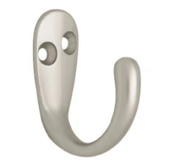 Liberty Single Prong Robe Hook Satin Nickel