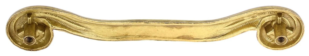 5" French Provincial Drapery Pull Satin Brass 2 5" French Provincial Drapery Pull Satin Brass - Image 2