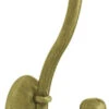Liberty Ball End Double Coat Hook 5 1/8" Antique Brass L-B46305J-AB-C