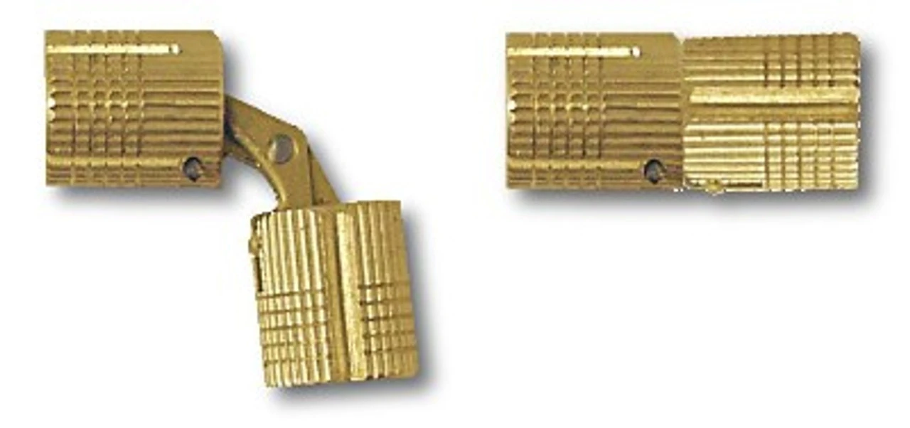 Barrel Hinge Or Hidden Hinge - 14mm - Solid Brass 1 Barrel Hinge Or Hidden Hinge - 14mm - Solid Brass