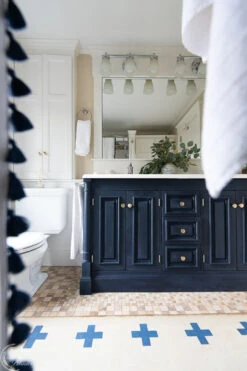 Liberty 3" Or 3-3/4" Dual Mount North Hampton Octagon Pull Soft Brass 36 Liberty 3" Or 3-3/4" Dual Mount North Hampton Octagon Pull Soft Brass -D'Lawless Hardware Shop bathroom with soft brass hardware 2 51987.1645220234