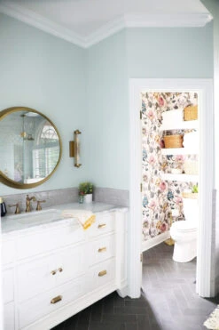 Liberty 3" Cup Pull Champagne Bronze -D'Lawless Hardware Shop bathroom vanity 2 72772.1654690811