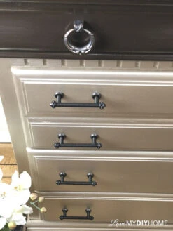 Liberty 3" Beaded Pull Venetian Bronze With Copper Highlights -D'Lawless Hardware Shop beaded pull venetian bronze 3 lq pbf801y vbr c 9 02755.1645465850