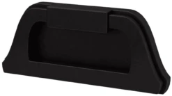 Liberty 3" Classic Bell Campaign Pull Flat Black