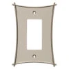 Liberty Bellaire Decorator Single Wall Plate - Vintage Nickel (144068)