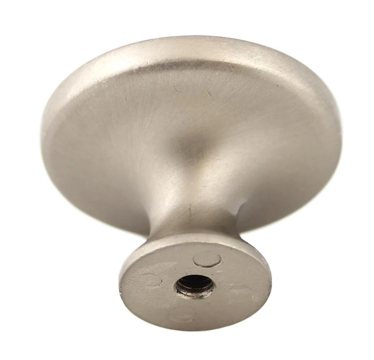 Liberty 1-1/4" Wave Knob Blue With Satin Nickel 4 Liberty 1-1/4" Wave Knob Blue With Satin Nickel - Image 4