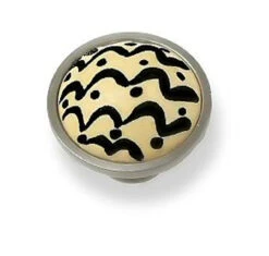 Liberty 1-1/4" Butter Wave Knob Satin Nickel