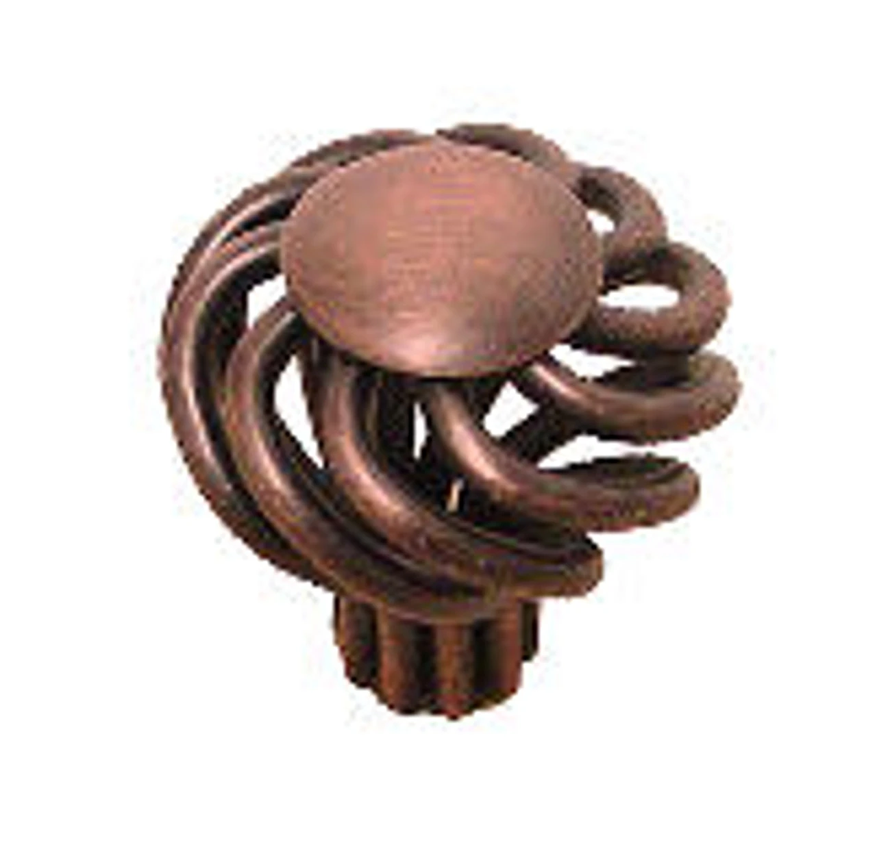 Liberty 1-3/8" Forged Iron Bird Cage Knob Venetian Bronze 1 Liberty 1-3/8" Forged Iron Bird Cage Knob Venetian Bronze
