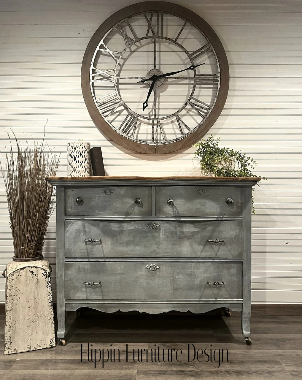 1-1/4" Birdcage Knob Tumbled Pewter 6 1-1/4" Birdcage Knob Tumbled Pewter - Image 6