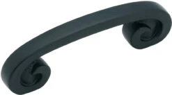 Amerock 3" Swirlz Pull Flat Black