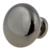Liberty 1-1/4" Logan Knob Black Chrome