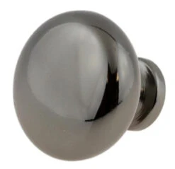 Liberty 1-1/4" Logan Knob Black Chrome