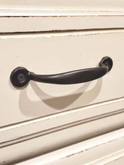 4" Front Mount Screen Door Pull Satin Black -D'Lawless Hardware Shop black country pull 1 40331.1645118318
