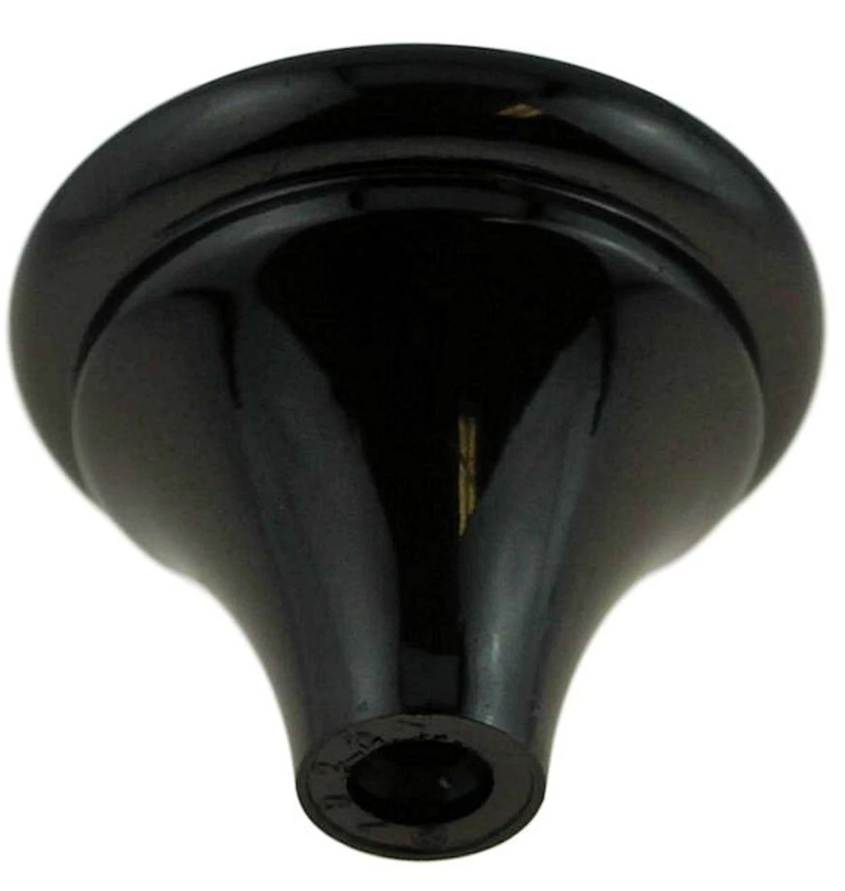 Amerock 1-1/4" Center Dome And Rings Knob Black Nickel 2 Amerock 1-1/4" Center Dome And Rings Knob Black Nickel - Image 2
