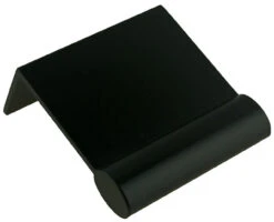 2" Tab/Finger Pull Matte Black