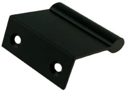 2" Tab/Finger Pull Matte Black -D'Lawless Hardware Shop black tab finger pull 2 4 27444.1646927576