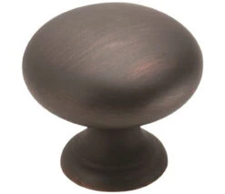 Amerock (10-Pack) 1-1/4" Classic Knob Oil Rubbed Bronze