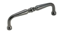 Amerock (10-Pack) 3-1/2" Arch Pull Black Nickel