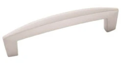 Amerock (5-Pack) AS-IS 3-3/4" Creased Bow Pull Anodized Aluminum