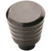 Amerock (25-Pack) 1" Crosley Knob Pewter
