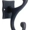 Brainerd Double Scroll Hook, Tumbled Dark Gunmetal LQ-111444