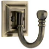 Brainerd Single Architectural Hook - Antique Brass 125561