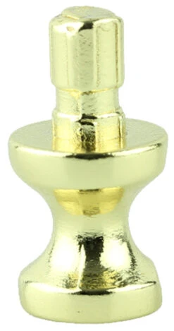 Brass Mounting Stem For Knob Making Or Box Foot