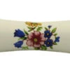 Liberty 3" Floral Ceramic Center Pull Polished Brass