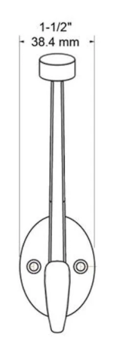 Liberty 5-5/8" Champagne Bronze Pilltop Coat And Hat Hook 6 Liberty 5-5/8" Champagne Bronze Pilltop Coat And Hat Hook -D'Lawless Hardware Shop bronze hook1 13 23043.1660140692