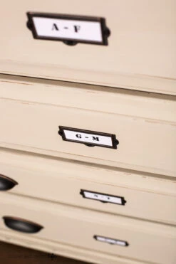 Antique Copper (Bronze) Metal Label Holder - 3 1/2" (1037) -D'Lawless Hardware Shop bronze label holders 1 67523.1645805213