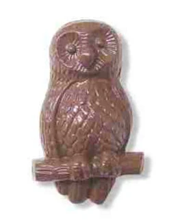 Liberty 1-7/8" Owl Knob Brown