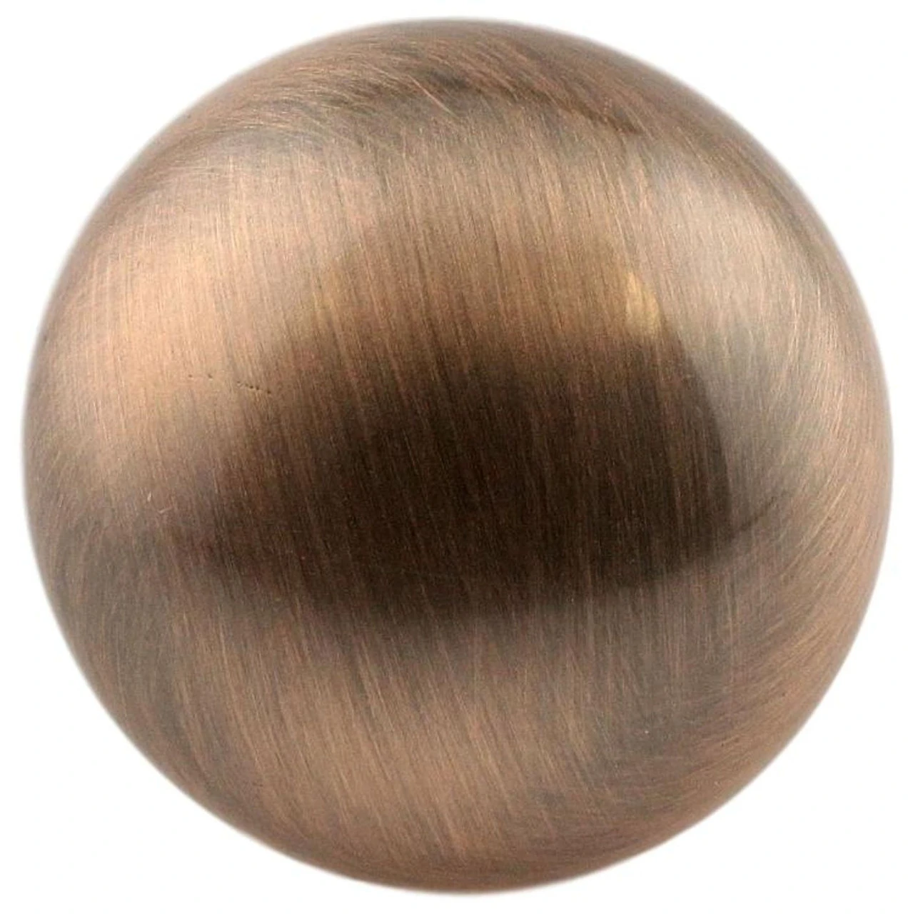 Liberty 1-1/4" Ball Knob Brushed Antique Copper 2 Liberty 1-1/4" Ball Knob Brushed Antique Copper - Image 2