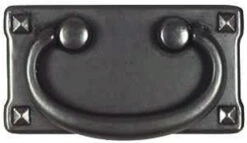 3" Mission Pull Dark Antique Pewter