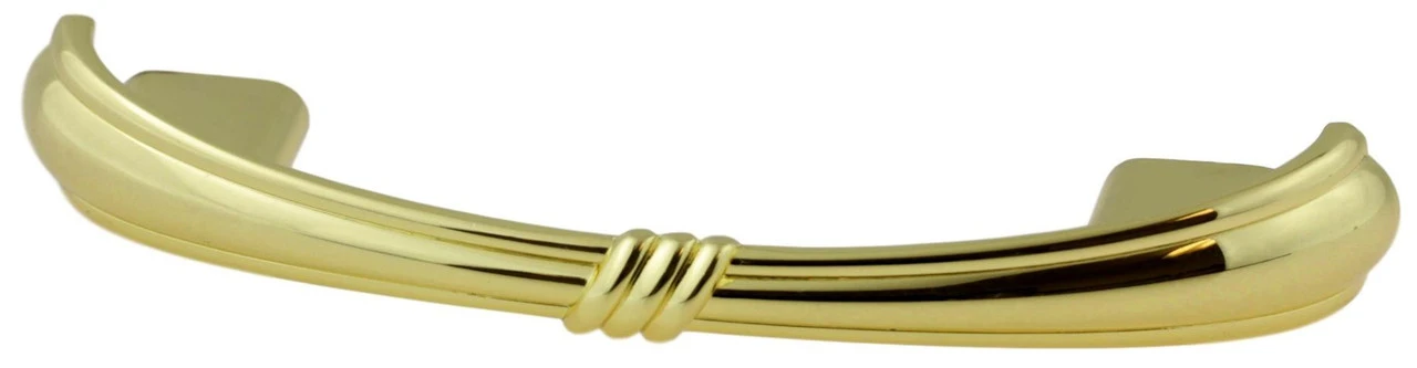 Liberty 3" Or 3-3/4" Dual Mount Bundled Reed Pull Polished Brass 1 Liberty 3" Or 3-3/4" Dual Mount Bundled Reed Pull Polished Brass