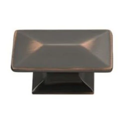 Amerock 1-3/4" Bungalow Knob Oil Rubbed Bronze With Highlights