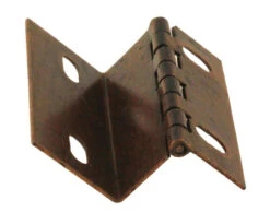 Amerock Antique Copper Butt Hinge 2" Partial Wrap For Doors Or Frame 1/2" To 5/8"