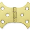 Butterfly Hinge 3 1/8" Bright Brass Trunk Hinge L-H00906-BP-A