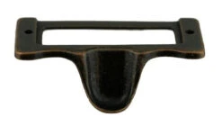 File Label Holder W/ Finger Pull - Venetian Bronze - 2 1/4" X 1 3/8" -D'Lawless Hardware Shop cabinet label holders 16 37613.1660582521