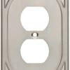 Liberty Cambray Single Duplex Wall Plate - Satin Nickel (144422) (W24565-SN-U)
