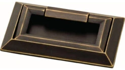 Liberty 3" External Campaign Pull Bronze With Gold Highlights