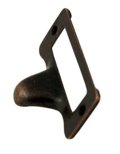File Label Holder W/ Finger Pull - Venetian Bronze - 2 1/4" X 1 3/8"